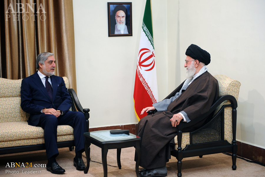 Photos: Chief Executive Officer of Afghanistan Meets with Imam Khamenei