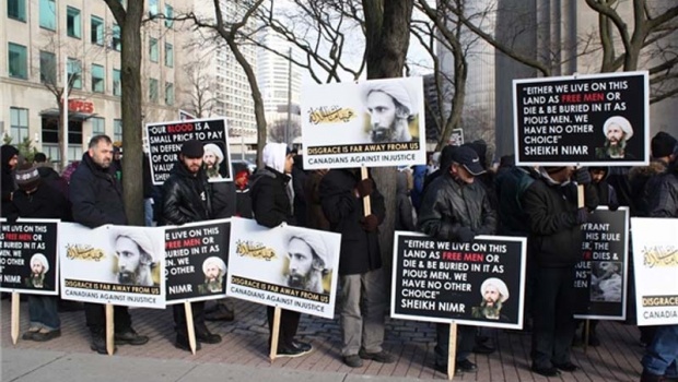 Акции протеста против казни шейха Нимра в США 