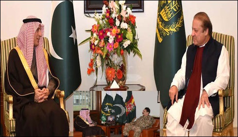 سعودی وزیر خارجہ کی آرمی چیف کے بعد وزیراعظم سے ملاقات