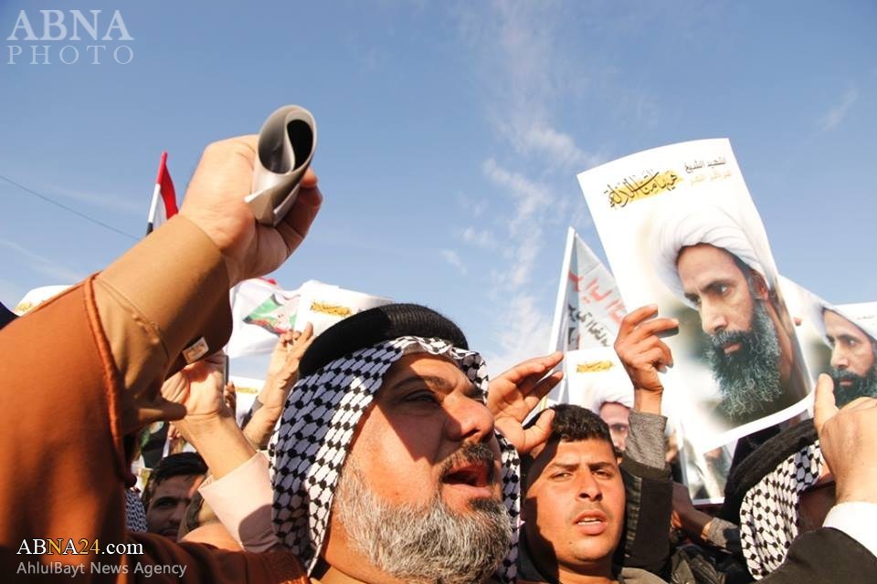 Manifestaciones en Contra de la Ejecución del "Mártir Sheij al-Nimr" en Iraq