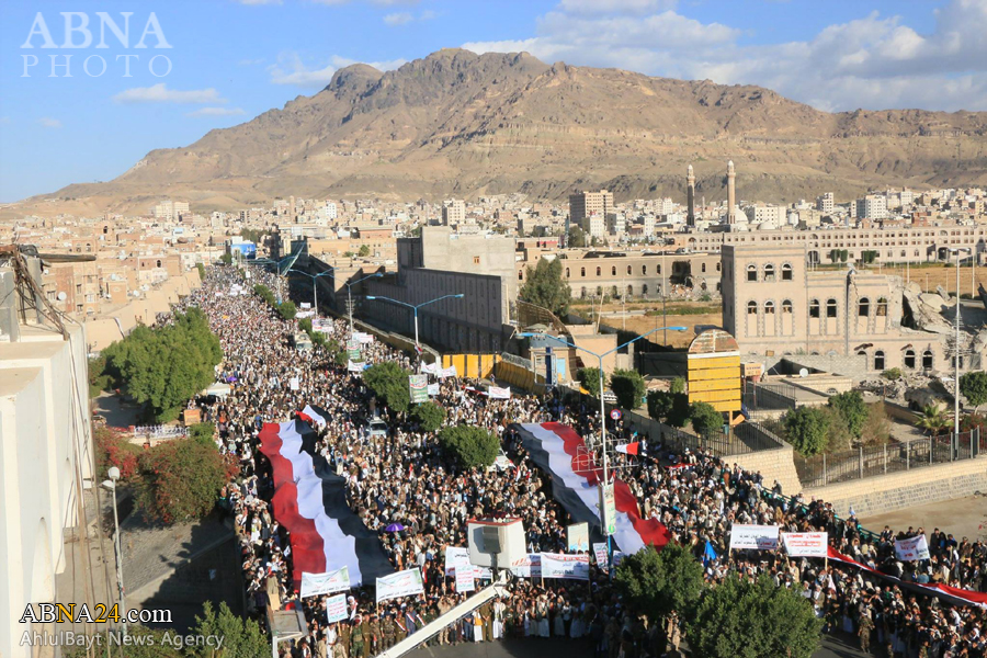 یمن میں سعودی رجیم کے خلاف شدید احتجاجی مظاہرے+تصاویر