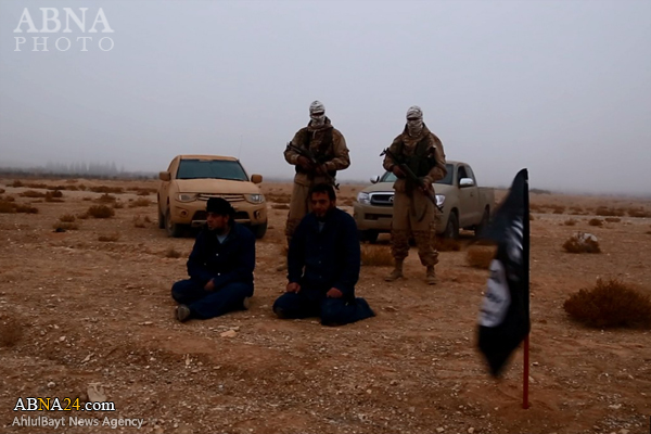Isis militants executed two Syrian Sunnis collaborating with Army / Photos