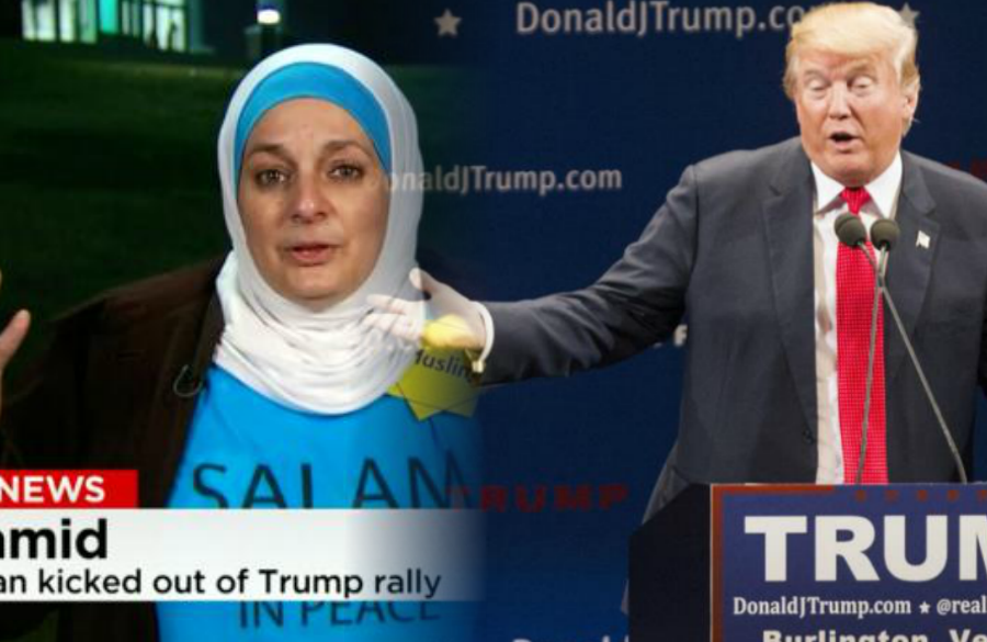 Expulsan a Musulmana de acto del Precandidato Presidencial Estadounidense, Donald Trump 