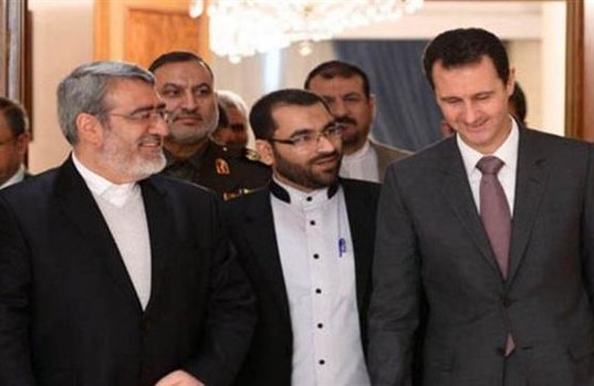 Iranian Interior Minister Meets Syrian President