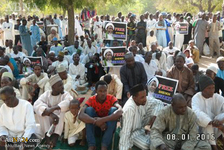 Bilder: Protest in Kanu zur Unterstützung von Scheich Zakzaky