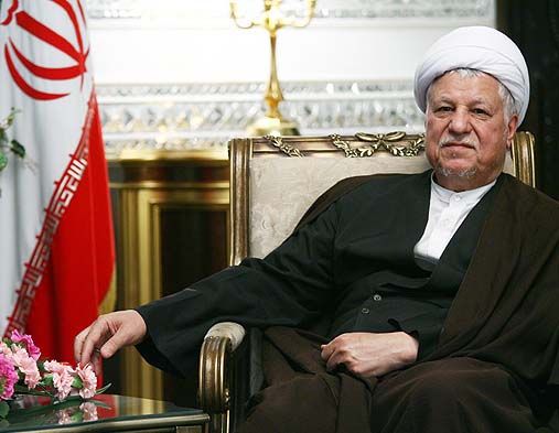 Iran's Rafsanjani congratulates Imam Khamenei on termination of sanctions