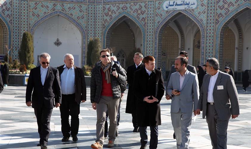 Photos: Deputy PM of Slovakia Visit Imam Reza Holy Shrine
