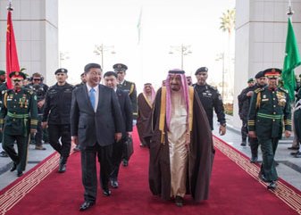 سلمان بن عبد العزیز سے چینی صدرکی ملاقات