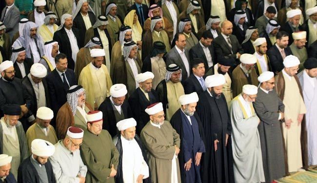 عراق؛ المقدادیہ میں نماز وحدت کی ادائیگی