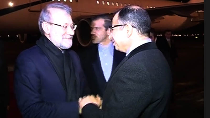 ایران وعراق کی پارلیمنٹ کے اسپیکروں کی بغداد میں ملاقات