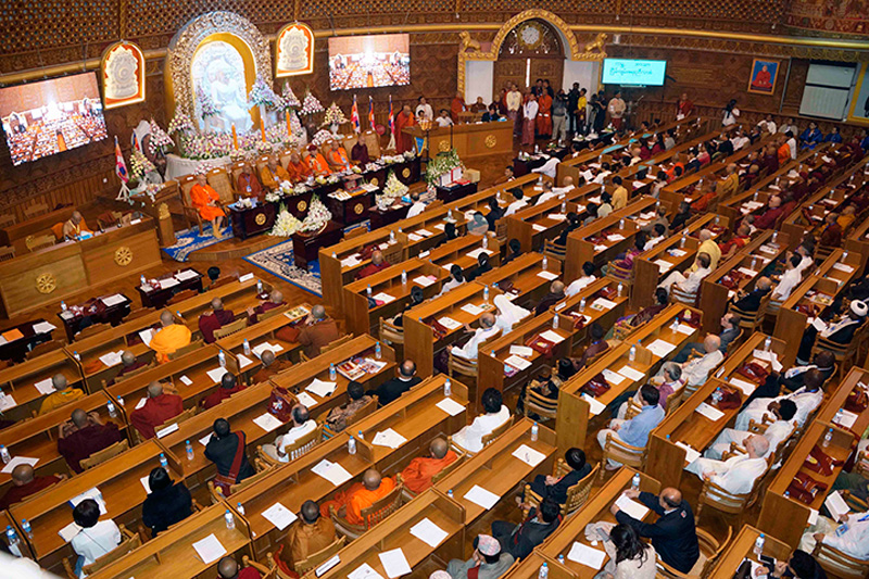ဘာသာေရး အလြဲသံုးစားလုပ္ျခင္းကို ဆန္႔က်င္ရန္ တာ၀န္ရွိသည္ဟု ေၾကညာစာတမ္းဆို