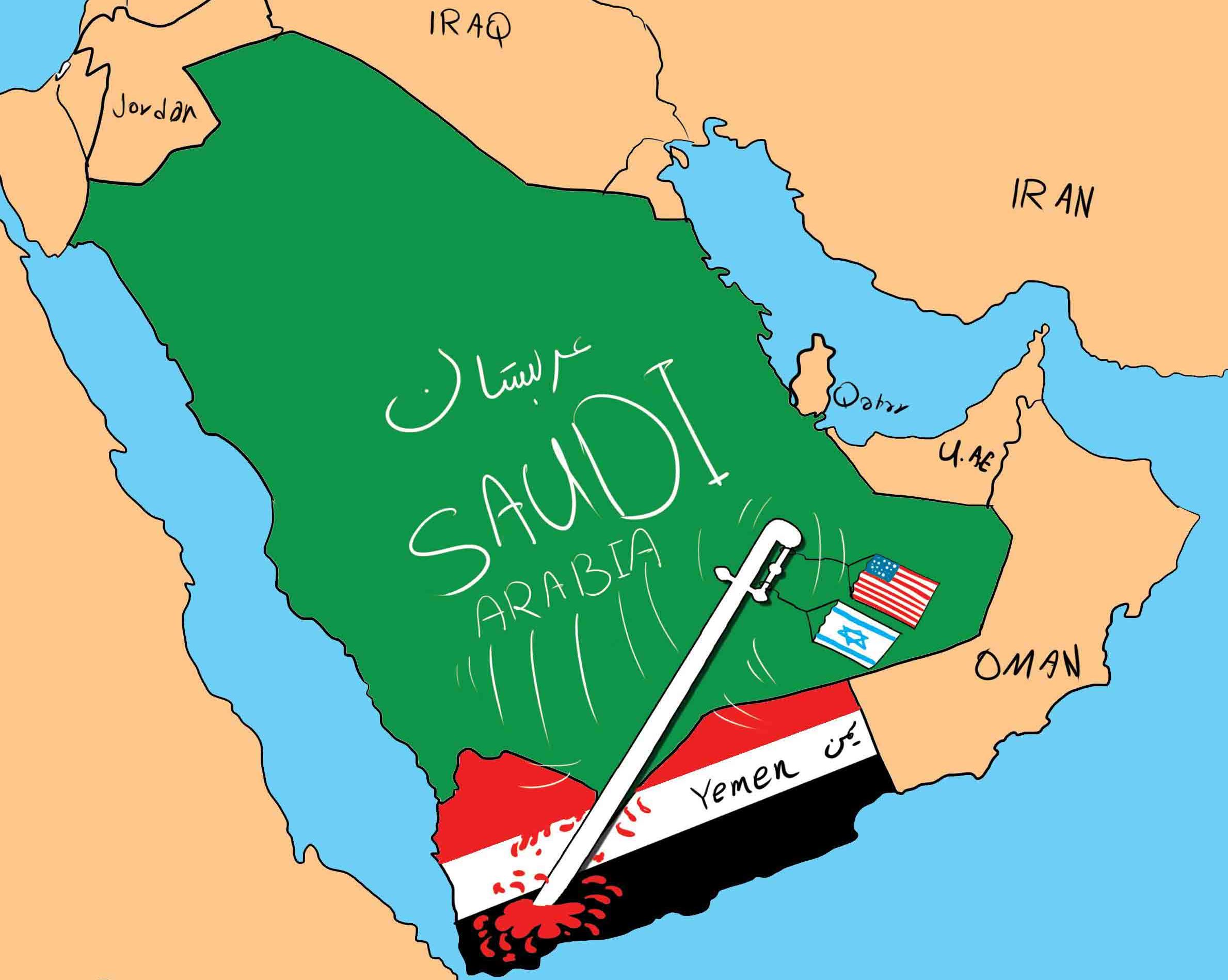 یمن کے صوبہ جوف میں سعودی لڑاکا طیاروں کی بمباری میں دس افراد شہید 