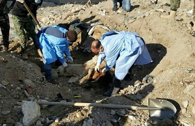 Mass grave of ISIS victims found in Iraq's Ramadi