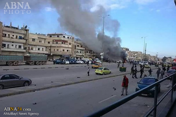 Serangan bom ISIS di Aleppo