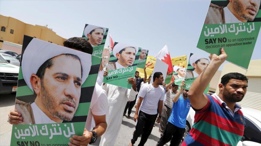 “Bahreiníes Protagonizado Nuevamente otra Protesta en Demanda de la Liberación del Sheij Ali Salman” 