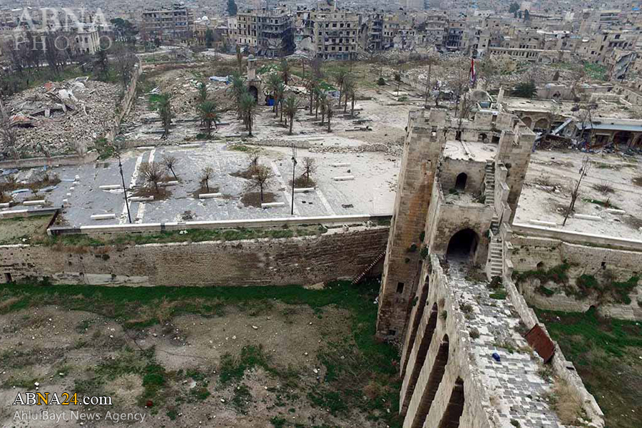 تقرير مصور / قلعة حلب التاريخية تحت سيطرة الجيش السوري