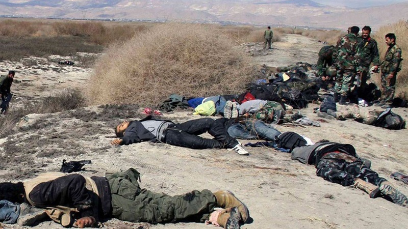 عراق میں داعش کے دہشتگردوں کی ہلاکت