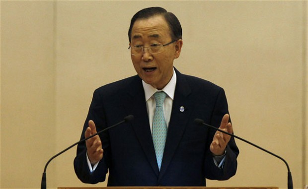 Ban Ki-moon feels ‘guilty, ashamed’ over middle east talks
