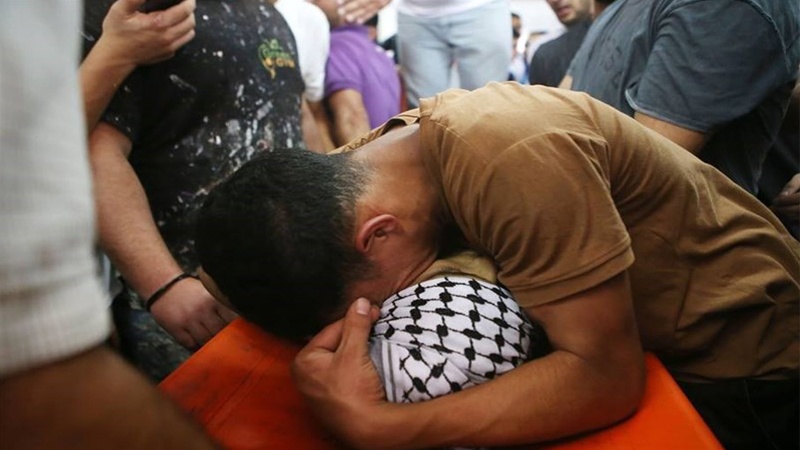 الخلیل شہر میں فلسطینی نوجوان شہید