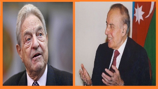 Һ. Әлијев Ҹ. Соросла ҝөрүшдә: “Виҹданым тәмиздир, нефтдән ҝәлән пулдан бир доллар да башга јерә ҝетмәјиб”