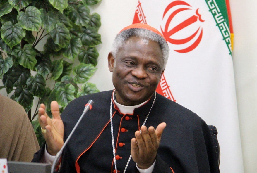 Cardinal Turkson of Roman Catholic Church attends conference in Iran 