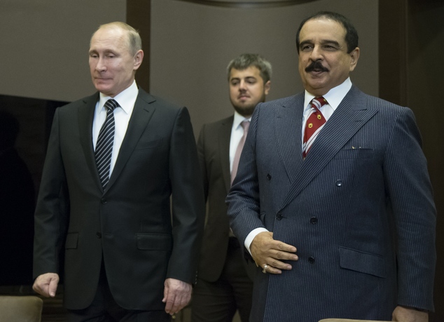 Organización pro-DDHH ha Pedido a Putin que No Reciba al Dictador de Bahréin