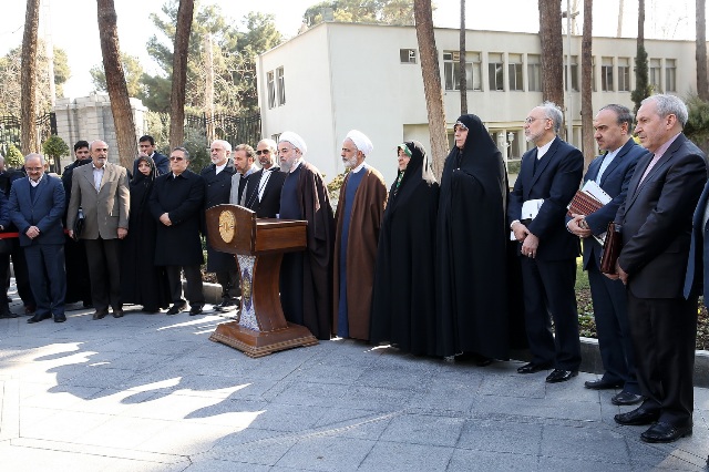 Iran's Rouhani: People attend Bahman 22nd parade more enthusiastically