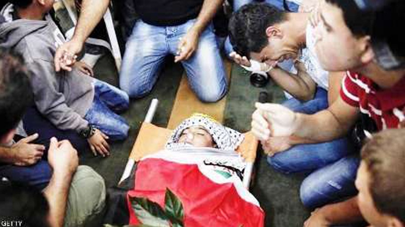 غاصب صہیونی فوجیوں نے ایک اور فلسطینی کو شہید کر دیا
