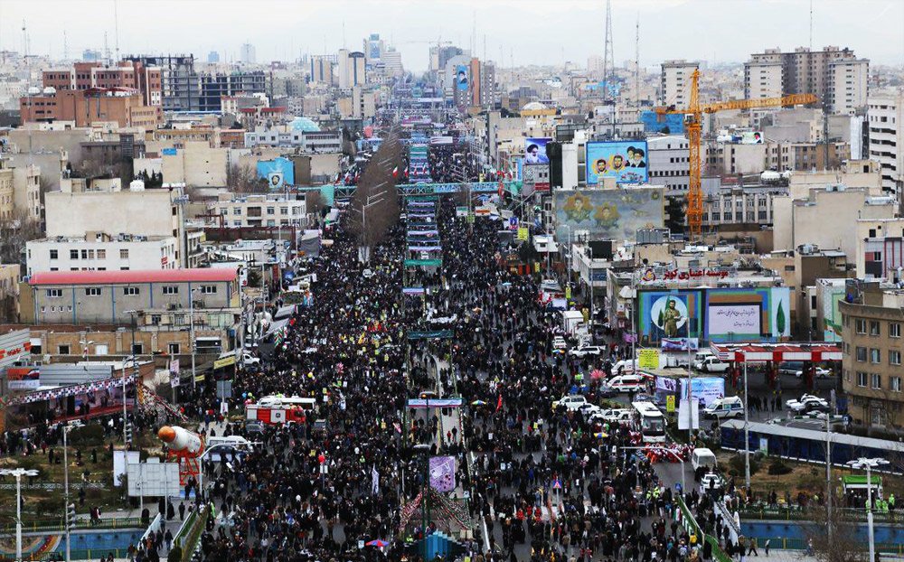 Millions of Iranians Rally to Mark Islamic Revolution Victory 