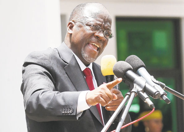 Rais Magufuli wa Tanzania aendelea kusonga mbele 