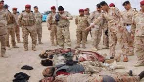 عراقی فوج کے ہاتھوں دسیوں دھشتگرد ہلاک