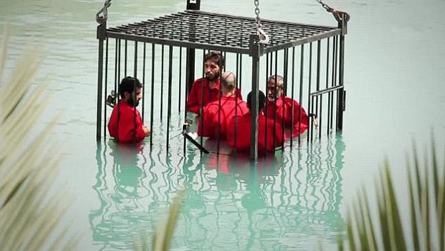 ISIS executes 8 caged Iraqi civilians by drowning in Mosul