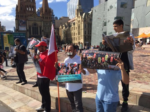 Australia Witnesses Solidarity Vigil with Bahrain's Uprising