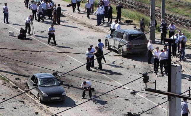 مقتل 4 أشخاص وإصابة 5 بتفجير انتحاري في داغستان