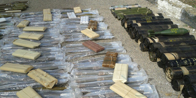Syria: Large amounts of munitions, including Israeli-made weapons, seized in western Sweida / Pics