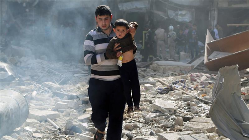 US-led airstrikes kill 15 Syrian civilians, including kids