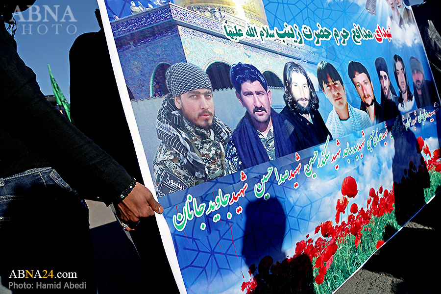 تصویری رپورٹ: قم میں مدافع حرم شہداء کی تشییع جنازہ