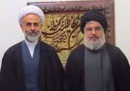نمائندہ ولی فقیہ کی بیروت میں سید نصر اللہ سے ملاقات
