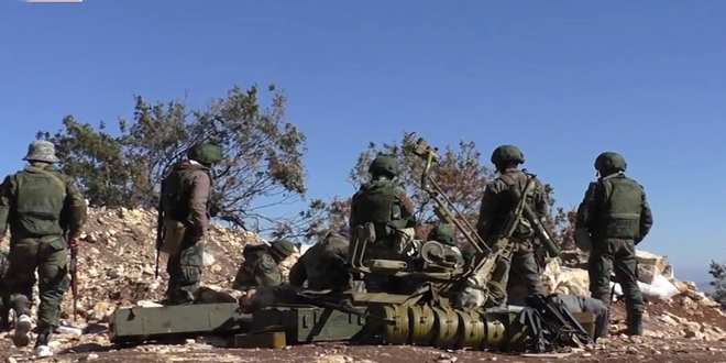 Neutralisation de terroristes de ‘’Daech’’ et destruction de leurs deux véhicules piégés dans la banlieue de Deir Ezzor