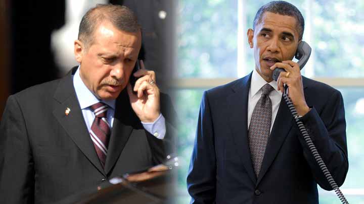 Turkey says Obama shares Syria concerns with Erdogan, promised support