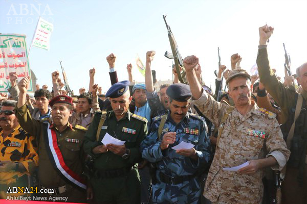 یمن؛ صوبہ ’’مارب‘‘ کی آزادی کے لیے فوج اور عوامی رضاکاروں کا اعلان اتحاد+ تصاویر