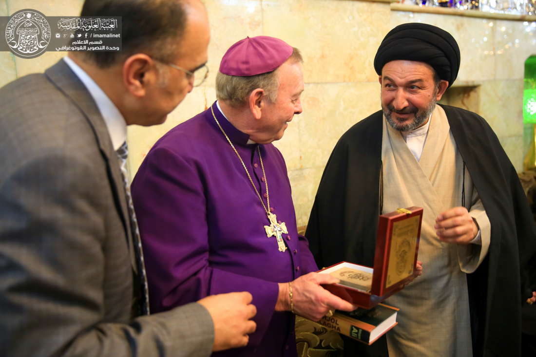 High level Christian delegation from Washington visit Imam Ali holy shrine in Najaf / Photos