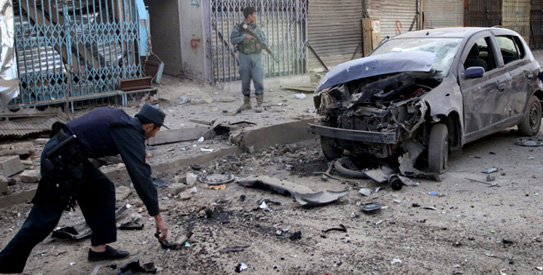 Taliban bomber kills 13 in north Afghanistan