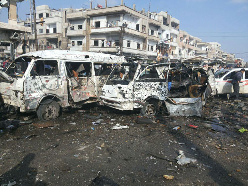 ISIS Terrorist Blasts Victims in Syria Rises to 140 killed & 300 Injured / Pics