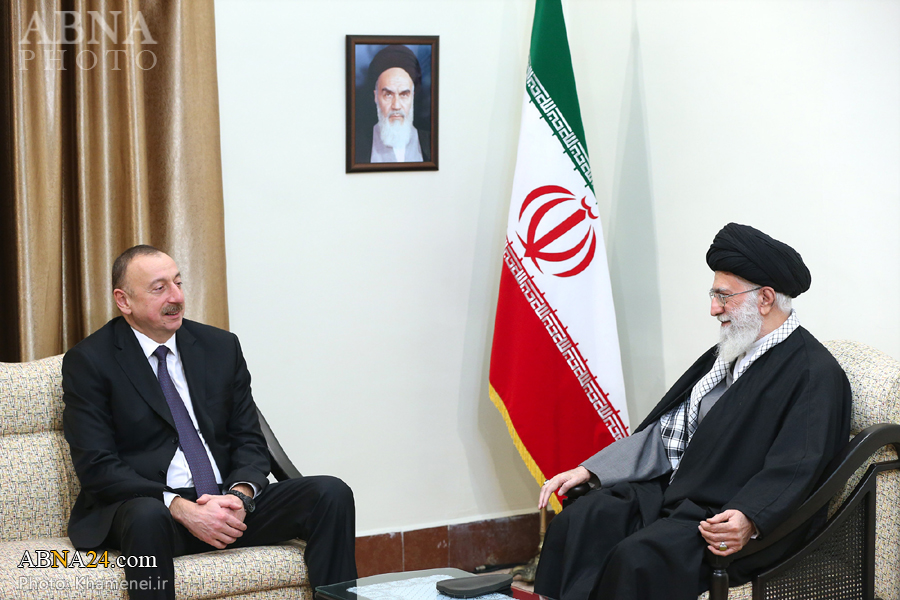 Guide suprême reçoit le président de l'Azerbaïdjan