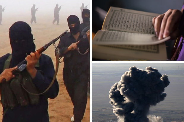ISIS planting bombs in holy Korans before fleeing territory