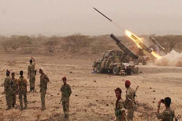 یمنی فورسزکا الجوف کے قریب سعودی فوجی ٹھکانے پر بیلسٹک میزائل قاہر 1 سے حملہ