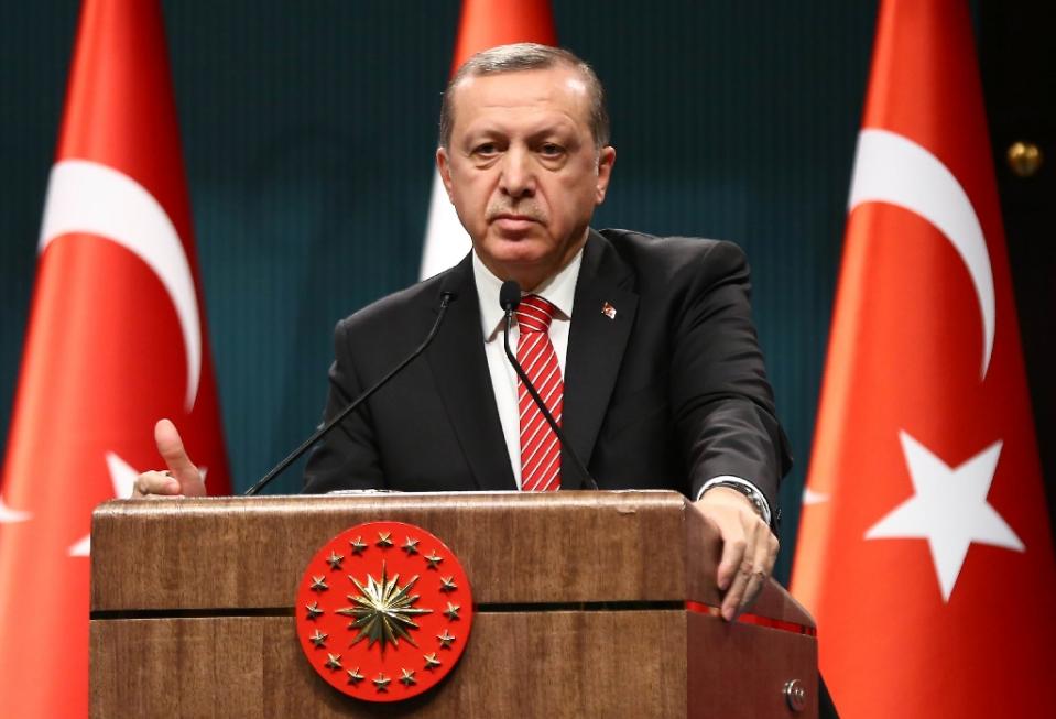 Kurdish fighters must be outside the Syria ceasefire - Turkey President 