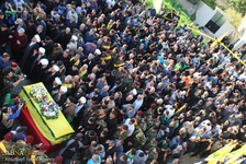 Fotostrecke: Bestattung eines jüngen Kämpfers der libanesischen Hisbollah 