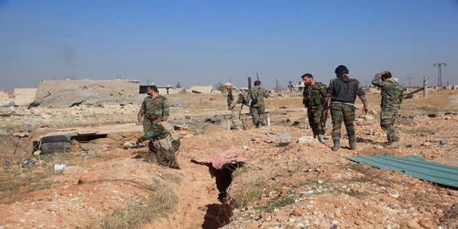 Syrian army restores security and stability to new areas, secures Aleppo-Khanaser road
